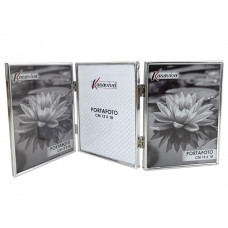 P/FOTO 3 CORNICI SILVER CM.13X18 (4pz)